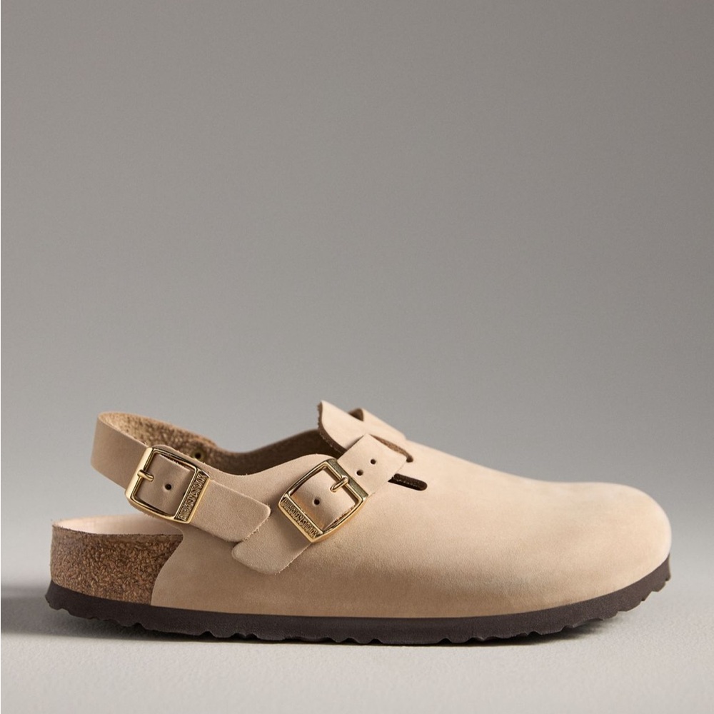 Birkenstock Tokio Nubuck Leather Clogs